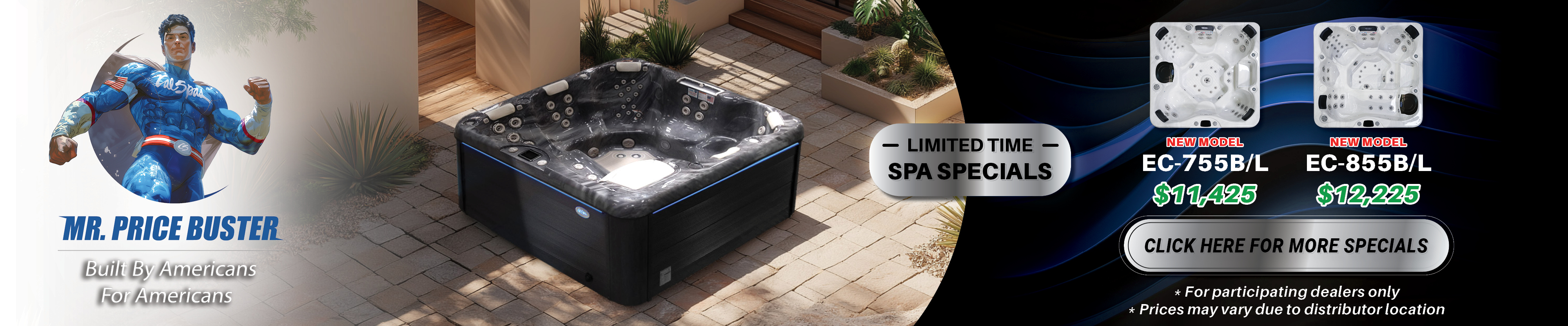Calspas hot tub being used in a family setting - West Valley